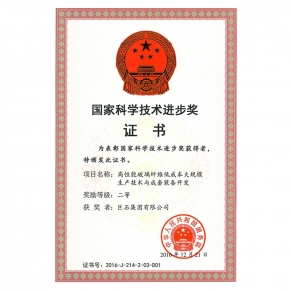 國家科技進(jìn)步二等獎