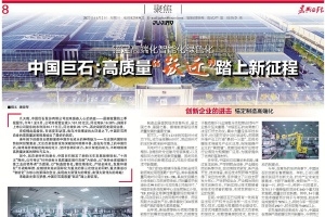 錨定高端化智能化綠色化！中國巨石高質(zhì)量“躍遷”踏上新征程